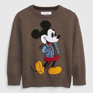 Gap × Disney Baby & Toddler Mickey Mouse Knit Sweater 2 Years Collab Collection